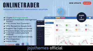 OnlineTrader - Trading and Investment Management System Nulled