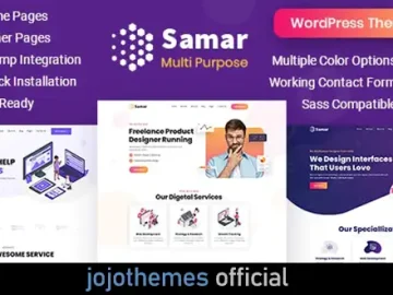 Samar | Creative Agency WordPress Theme