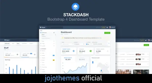 StackDash - Bootstrap 4 SAAS Admin Dashboard Theme