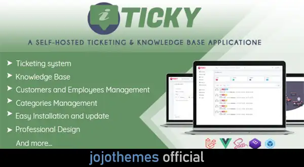 Ticky Helpdesk – Support Ticketing System & Knowledge base