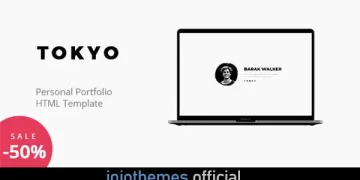 Tokyo - Personal Portfolio HTML Template