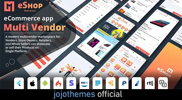 eShop – Flutter Multi Vendor eCommerce Full App