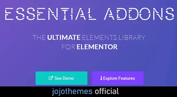 Essential Addons - Most Populars Elements Library For Elementor