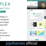 Igniplex Premium Blogger Template