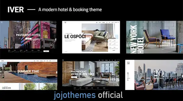 Iver - Modern Hotel Theme For WordPress