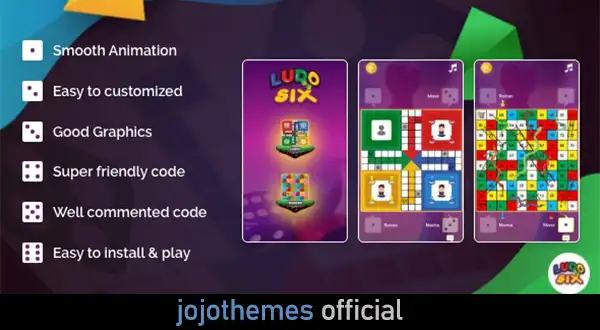 LUDO SIX - A Multiplayer Online & Offline Board Game
