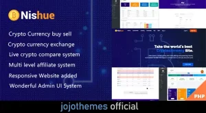 Nishue - CryptoCurrency Buy Sell Exchange and Lending with MLM System