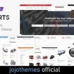 RedParts - Auto Parts WordPress Theme