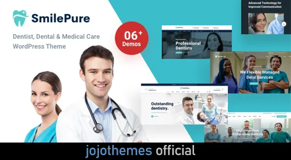 Download Free SmilePure Theme – Dental Medical Care WordPress Theme v1.4.1