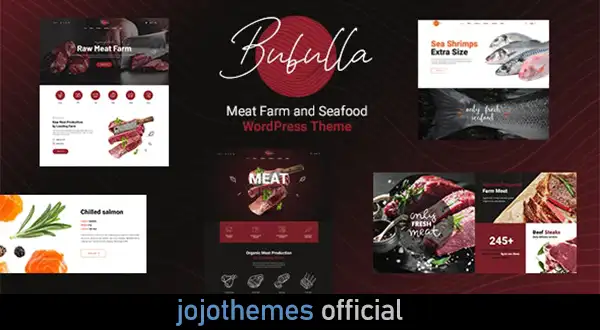 Bubulla v1.0.7 – Meat Farm & Seafood Store WordPress Theme