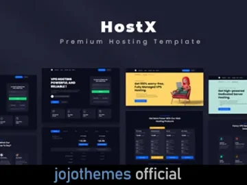 HostX - Premium Hosting Template
