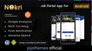 Nokri - Job Board Native Android App Nulled