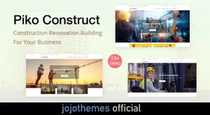 Piko-construct - Construction WordPress Theme