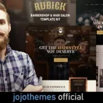 Rubick - Barbershop & Hair Salon Elementor Template Kit