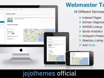 Webmaster Tools - PHP Script Nulled