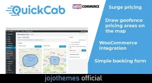 QuickCab - WooCommerce Taxi Booking Plugin