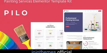 Pilo - Painting Services Elementor Template Kit