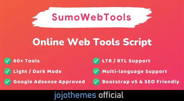 SumoWebTools v1.0.4 – Online Web Tools Script