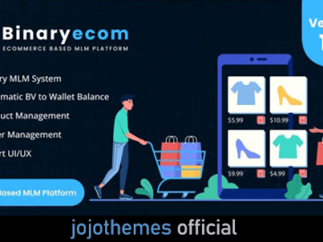 BinaryEcom - Ecommerce Based MLM Platform Nulled