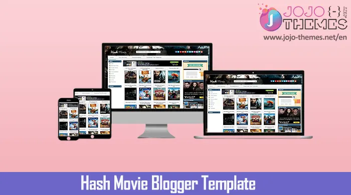Hash Movie Blogger Template