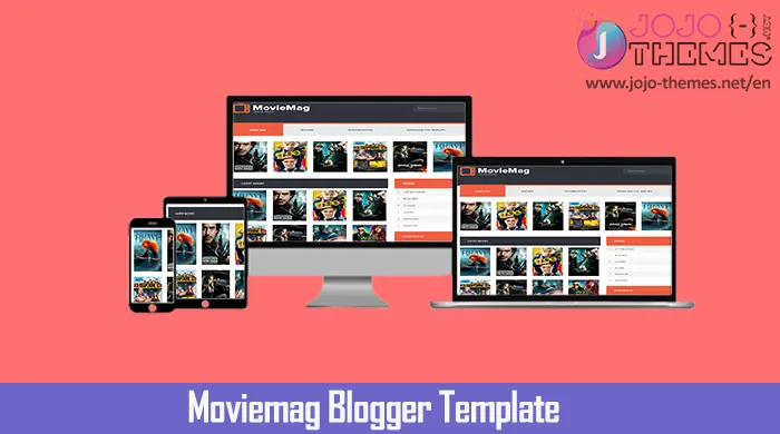 Moviemag Blogger Template
