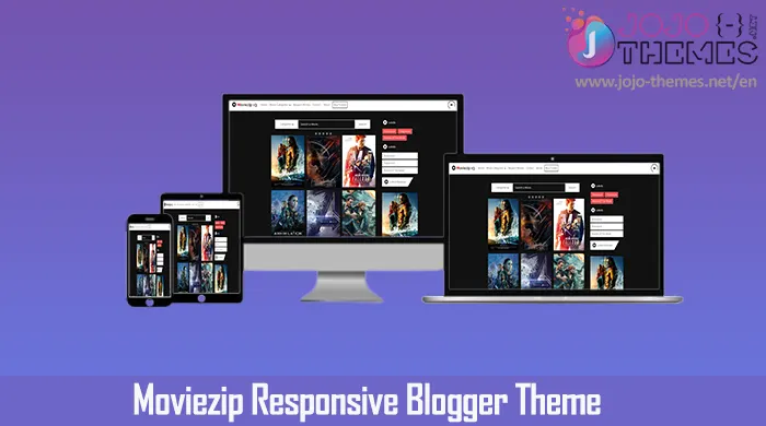 Moviezip Responsive Blogger Theme