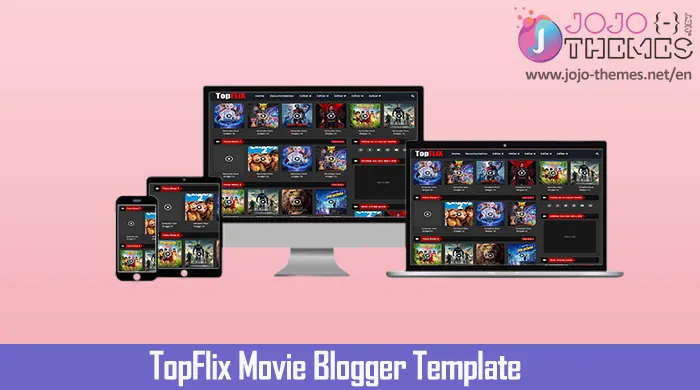 TopFlix Movie Blogger Template