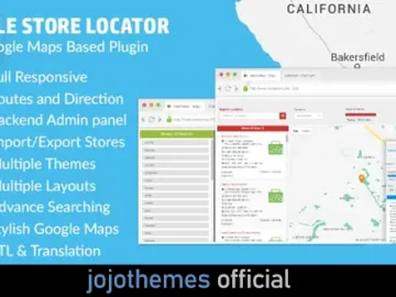 Agile Store Locator (Google Maps) For WordPress