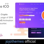 Crypto ICO - Cryptocurrency Website Landing Page HTML Template