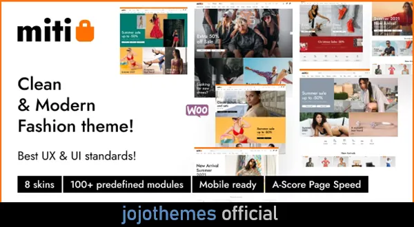 Miti - Elementor WooCommerce WordPress Theme