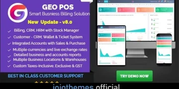 Geo POS - Point of Sale, Billing and Stock Manager Application