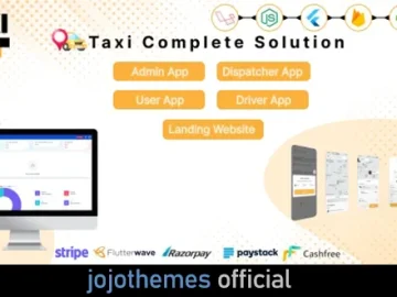 Tagxi - Flutter Complete Taxi Booking Solution