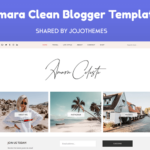 Amara Clean & Responsive Fashion Travel Blogger Template