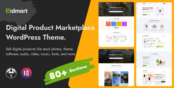 Eidmart - Digital Marketplace WordPress Theme
