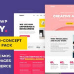 Genemy - Creative Multi Concept Landing Pages Pack With Page Builder