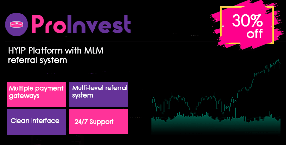ProInvest - CryptoCurrency and Online Investment Platform