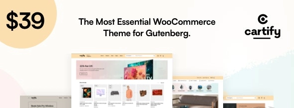 Cartify - WooCommerce Gutenberg WordPress Theme Nulled