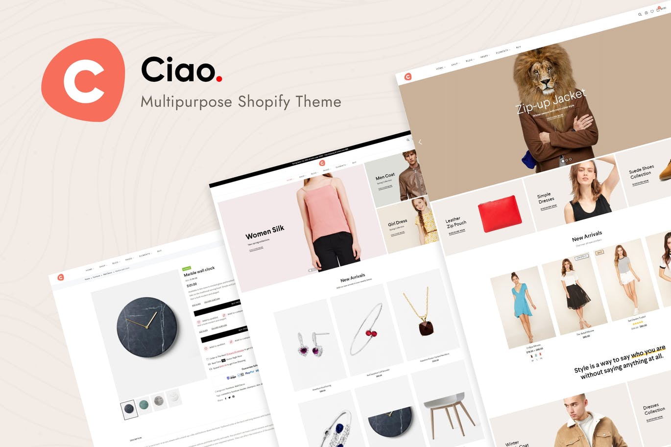 Ciao Shopify Theme Nulled
