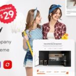CleenDay Nulled – Cleaning Company WordPress Theme Free Download