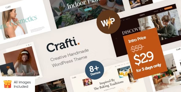 Crafti WP Theme Nulled