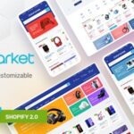 Dukamarket Nulled Multipurpose Shopify Theme Free Download