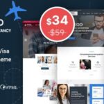 Immigo - immigration and Visa Consulting WordPress Theme Nulled