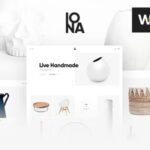 Iona Handmade & Crafts Shop WordPress Theme Nulled