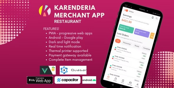 Karenderia-Merchant-App-Restaurant-Nulled