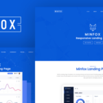 Minfox - Software Landing Page