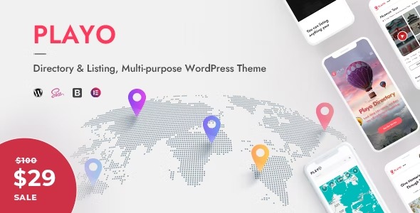 Playo-Directory-Listing-Multi-purpose-WordPress-Theme-Nulled