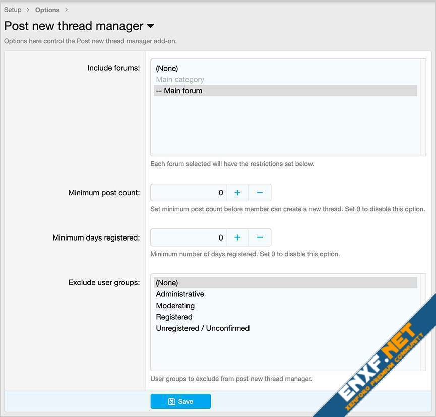 Post new thread manager Nulled