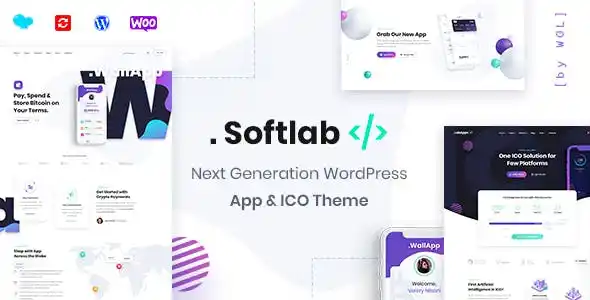 Softlab Startup and App WordPress Theme Nulled