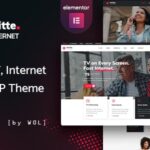 Starlitte - TV & Internet Provider WordPress Theme Nulled