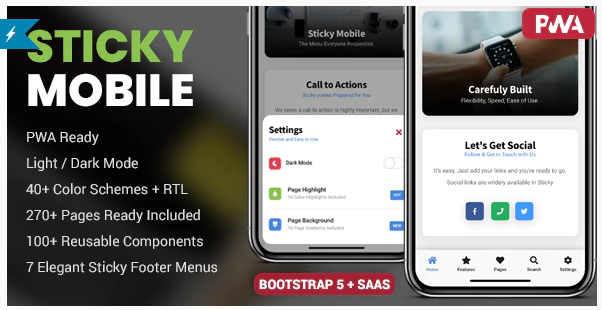Sticky Mobile Nulled